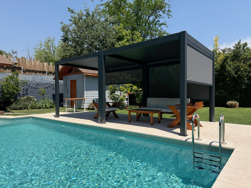 Terraza piscina