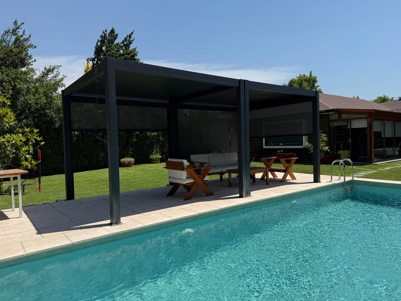 Terraza piscina