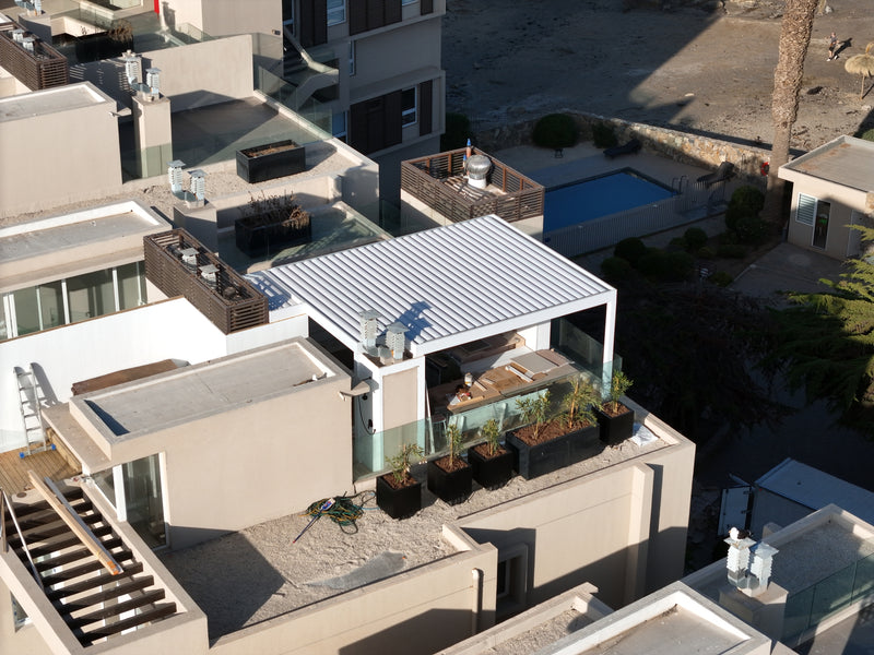 Quincho rooftop playa