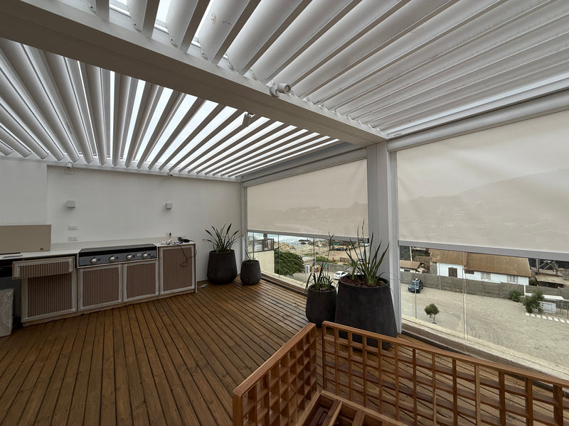 Quincho rooftop playa