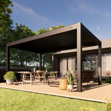 Pérgola Bioclimática Grafito 3 x 5 mts