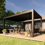 Pérgola Bioclimática Grafito 3 x 5 mts