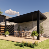 Pérgola Bioclimática Grafito 3 x 5 mts