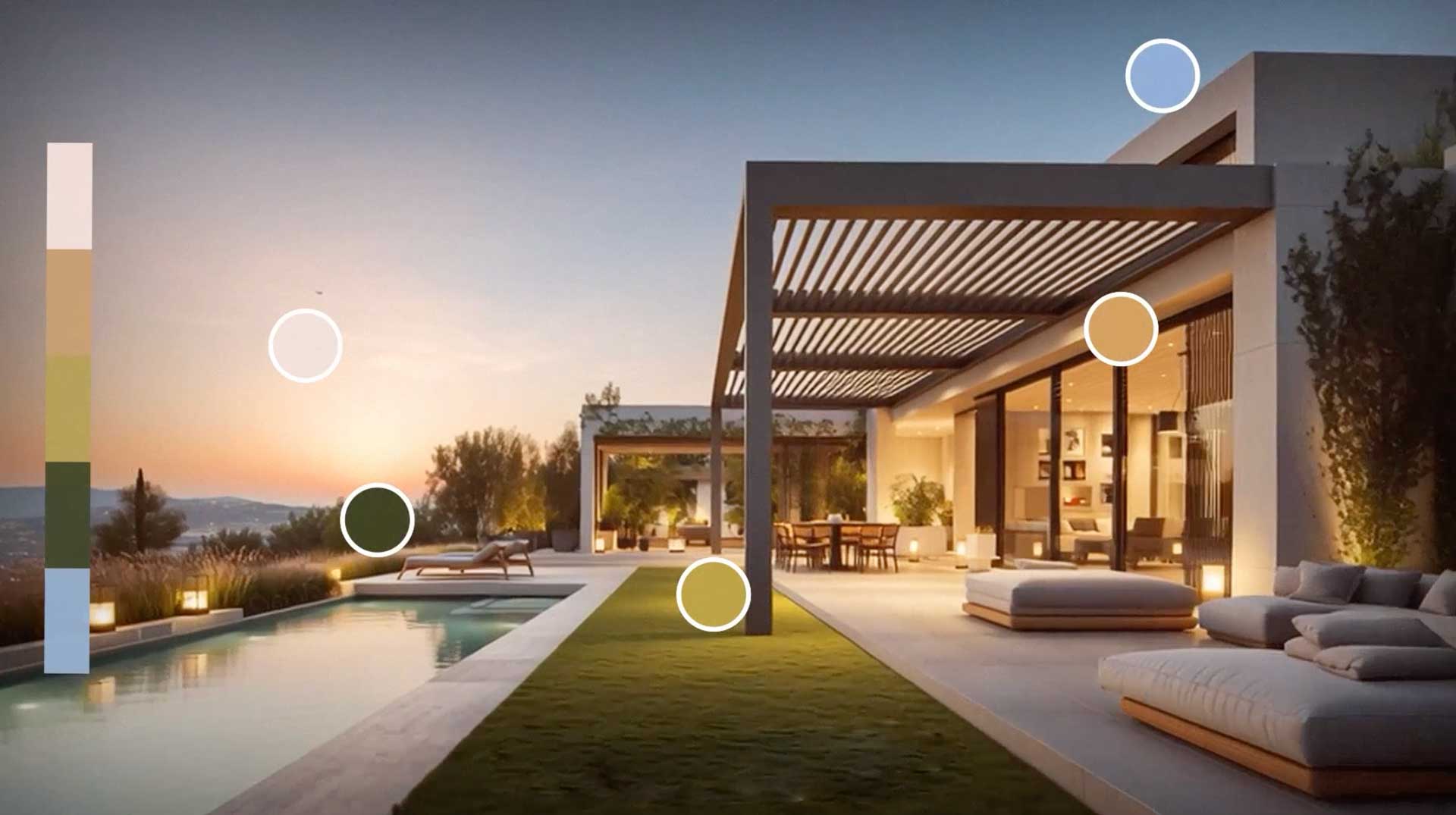 ¿Cuál es el color ideal para tu pérgola?