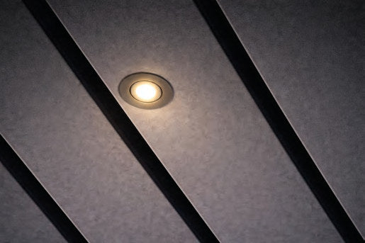 Sundot instalada en pérgola