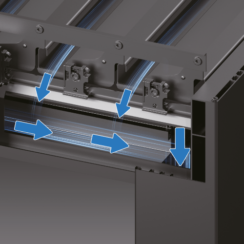 Sistema de drenaje oculto