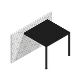 Pérgola Bioclimática Grafito 3 x 3 x 2,5 mts