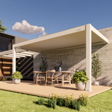 Pérgola Bioclimática Blanca 3 x 5 mts - Preventa Para Marzo