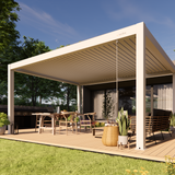 Pérgola Bioclimática Blanca 4 x 5 mts - Preventa Para Marzo