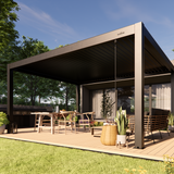 Pérgola Bioclimática Grafito 4 x 5 mts - Preventa Para Marzo