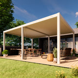 Pérgola Bioclimática Blanca 4 x 6 x 2,5 mts