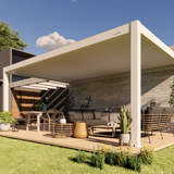 Pérgola Bioclimática Blanca 4 x 6 mts - Preventa Para Marzo