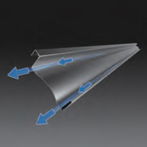 Las ranuras facilitan la desviación