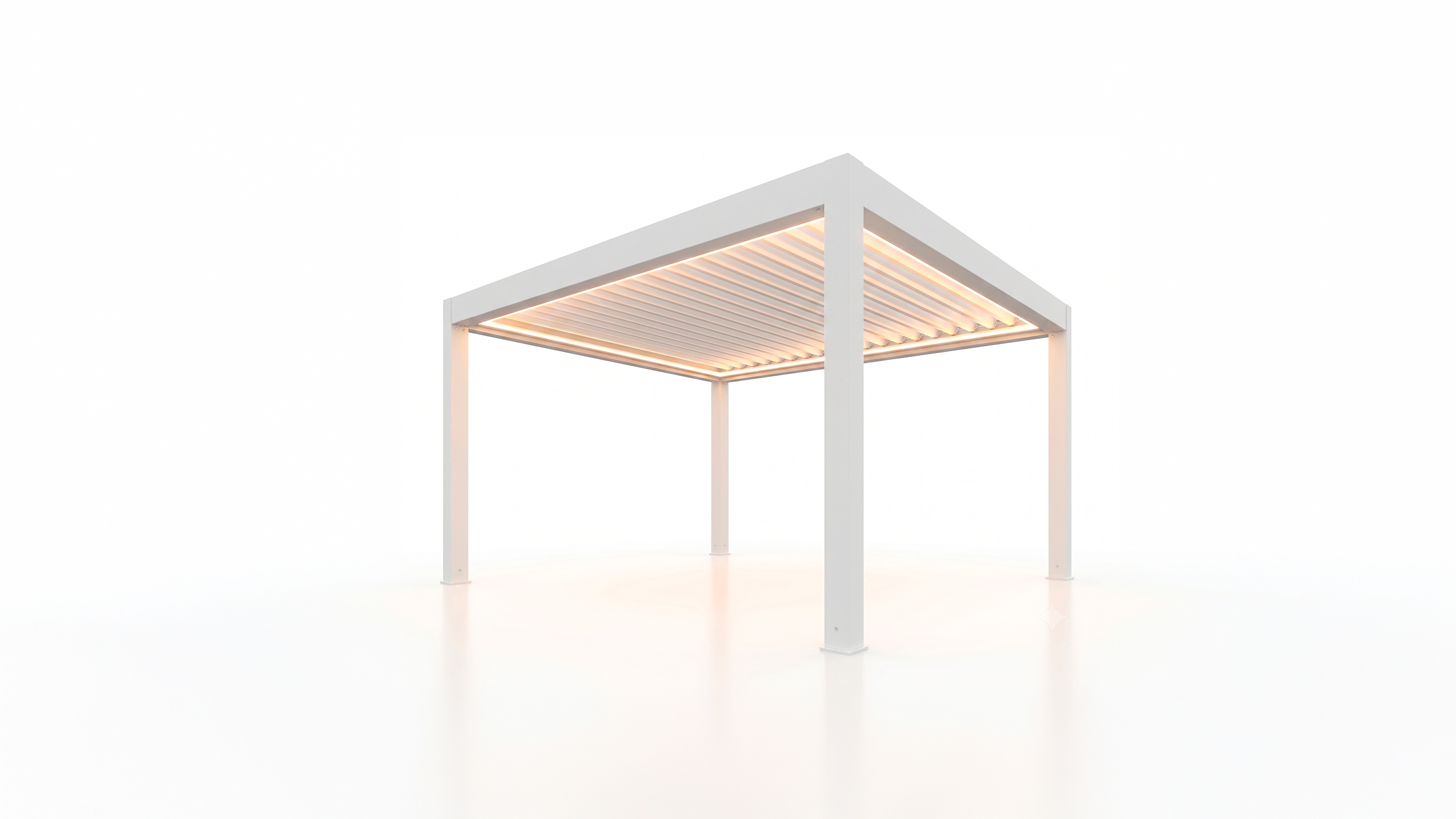 Pérgola autosoportada